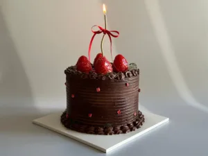 딸기벽돌케이크